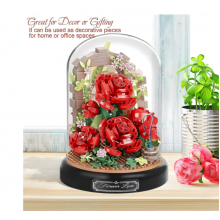 3D Конструктор TOPA Розы в колбе Boutique 574 детали N0444 3D Конструктор TOPA Розы в колбе Boutique 574 детали N0444