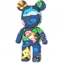 3D Конструктор TOPA Magic Blocks Медведь Bearbrick Аквариум 45 см 9070 3D Конструктор TOPA Magic Blocks Медведь Bearbrick Аквариум 45 см 9070