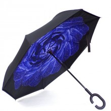 Зонт обратного сложения Vip-brella Азалия Синяя роса