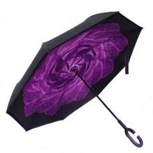 Зонт обратного сложения Vip-brella Азалия Фиолетовая роса