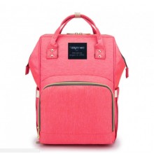 Сумка-рюкзак для мам Baby Mo Розовая