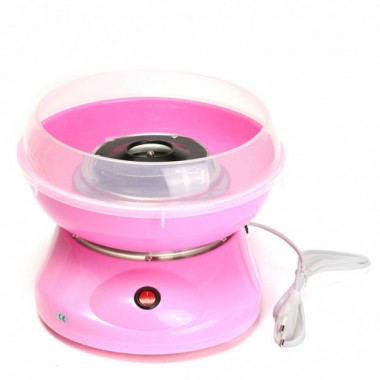 Аппарат для приготовления сахарной ваты Cotton Candy Maker Розовый