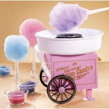 Аппарат для приготовления сладкой сахарной ваты Candy Maker Большой Розовый