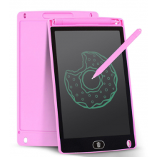 Детский графический планшет для рисования и личных заметок со стилусом LCD Writing Tablet 10 дюймов Розовый Детский графический планшет для рисования и личных заметок со стилусом LCD Writing Tablet 10 дюймов Розовый