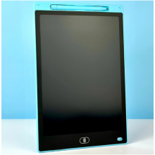 Детский графический планшет для рисования и личных заметок со стилусом LCD Writing Tablet 12 дюймов Голубой Детский графический планшет для рисования и личных заметок со стилусом LCD Writing Tablet 12 дюймов Голубой