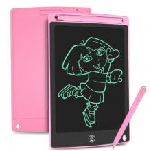 Детский графический планшет для рисования и личных заметок со стилусом LCD Writing Tablet 12 дюймов Розовый Детский графический планшет для рисования и личных заметок со стилусом LCD Writing Tablet 12 дюймов Розовый