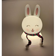 Детский силиконовый ночник TOPA Зайка EL 543 35 RGB + тёплый белый USB Детский силиконовый ночник TOPA Зайка EL 543 35 RGB + тёплый белый USB