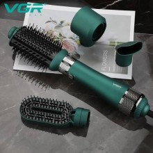 Фен щетка стайлер для укладки волос VGR V-493 4 насадки 1000 Вт Фен щетка стайлер для укладки волос VGR V-493 4 насадки 1000 Вт