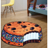 Коврик 3D TOPA антискользящий безворсовый коврик для дома Кекс
