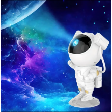 Лазерный ночник проектор Галактики TOPA  Космонавт Астронавт на пульте управления 8 Галактик для детей для сна 