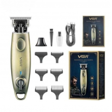 Машинка для стрижки VGR V-978 Триммер для броды и усов с насадками Машинка для стрижки VGR V-978 Триммер для броды и усов с насадками