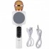 Беспроводной Bluetooth караоке микрофон TOPA WS-1816 Белый