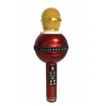 Беспроводной Bluetooth караоке микрофон TOPA WS-878 Красный