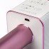 Беспроводной Bluetooth караоке микрофон TOPA Q9 Розовый с чехлом 