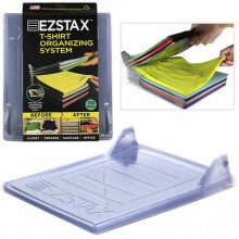 Органайзер Ezstax для аккуратного хранения одежды до 10 единиц Прозрачный