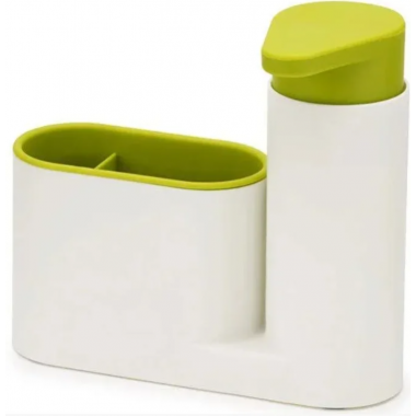 Органайзер Sink tidy sey plus кухонный для мойки Бело-Зеленый
