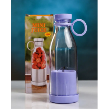 Портативный мини блендер бутылка для смузи TOPA аккумуляторный mini juice Фиолетовый Портативный мини блендер бутылка для смузи TOPA аккумуляторный mini juice Фиолетовый