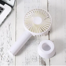 Портативный ручной вентилятор Handy Mini Fan USB с подставкой Белый Портативный ручной вентилятор Handy Mini Fan USB с подставкой Белый