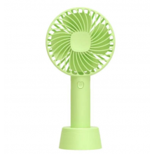 Портативный ручной вентилятор Handy Mini Fan USB с подставкой Зеленый Портативный ручной вентилятор Handy Mini Fan USB с подставкой Зеленый