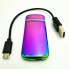 Спиральная сенсорная электрическая USB зажигалка Lighter Фиолетовая