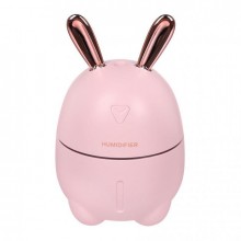 Увлажнитель воздуха и ночник 2 в 1 Humidifier Rabbit Розовый