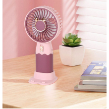 Вентилятор аккумуляторный TOPA портативный ручной ZB088A Mini Fan Розовый Вентилятор аккумуляторный TOPA портативный ручной ZB088A Mini Fan Розовый