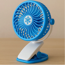 Вентилятор аккумуляторный TOPA портативный настольный на прищепке Mini fan AND LY-582 Вентилятор аккумуляторный TOPA портативный настольный на прищепке Mini fan AND LY-582