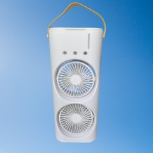 Вентилятор двойной с увлажнением и подсветкой TOPA Настольный Double-Ended Spray Fan от сети 3 режима Вентилятор двойной с увлажнением и подсветкой TOPA Настольный Double-Ended Spray Fan от сети 3 режима
