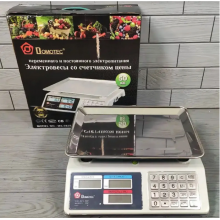 Весы торговые электронные Domotec MS-982S до 50 кг Весы торговые электронные Domotec MS-982S до 50 кг