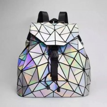 Женская сумка-рюкзак Хамелеон из треугольников Bao Bao 